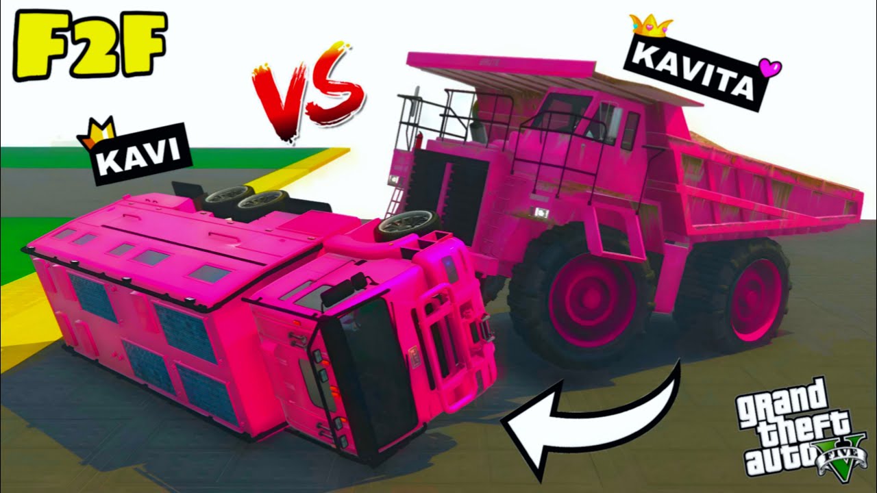 KAVI LOST KAVITA IN GTA 5 FACE 2 FACE RACE CHALLENGE IN HINDI