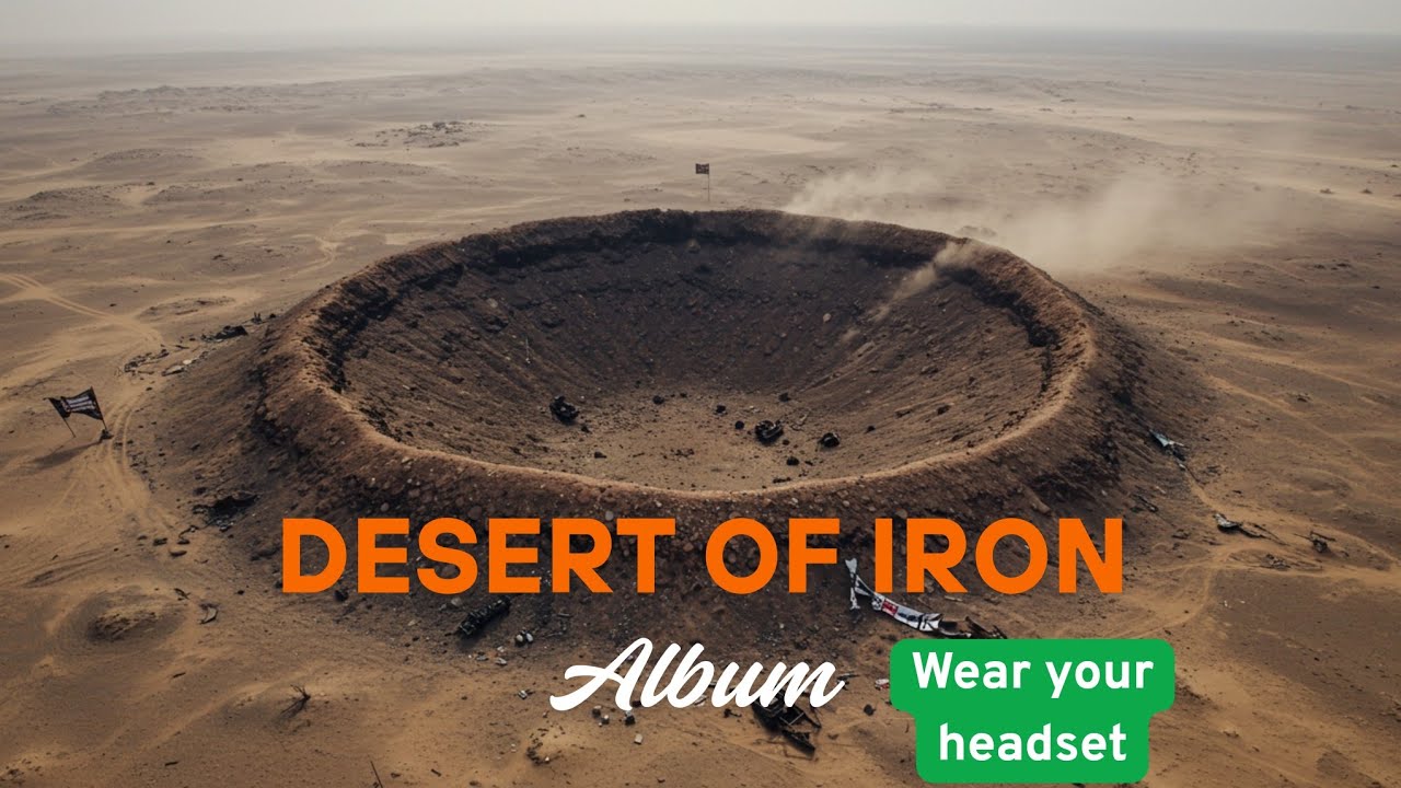 Black Mortar - Desert Of Iron Album (Official Visualizer)