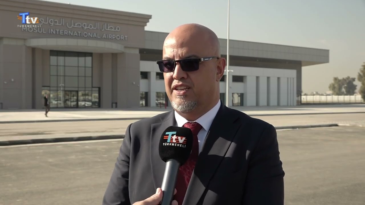 10 yıllık bir sürenin ardından Musul Havalimanı, ilk uçuşunu gerçekleştirdi