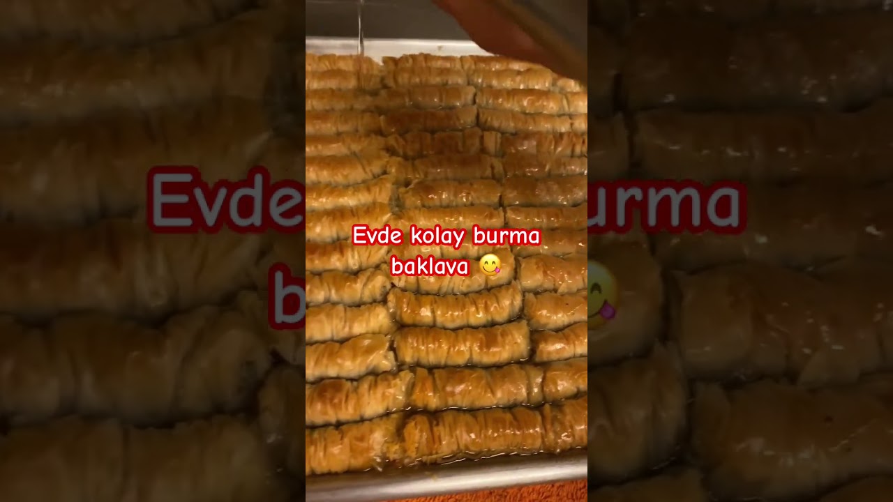 En kolay baklava tarifi #burmabaklava #viral #trending #viralvideo #keşfet #shortsvideo #shorts