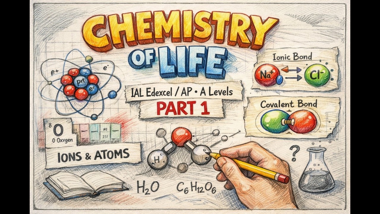 How Ions Dissolve in Water | Chemistry of Life | IAL, IB, AP , A-levels