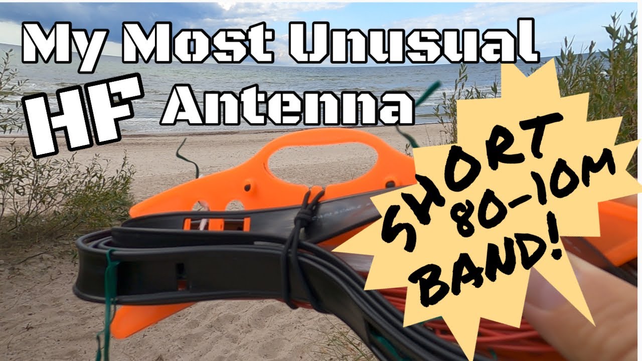 My most unusual HF antenna I ever had!
