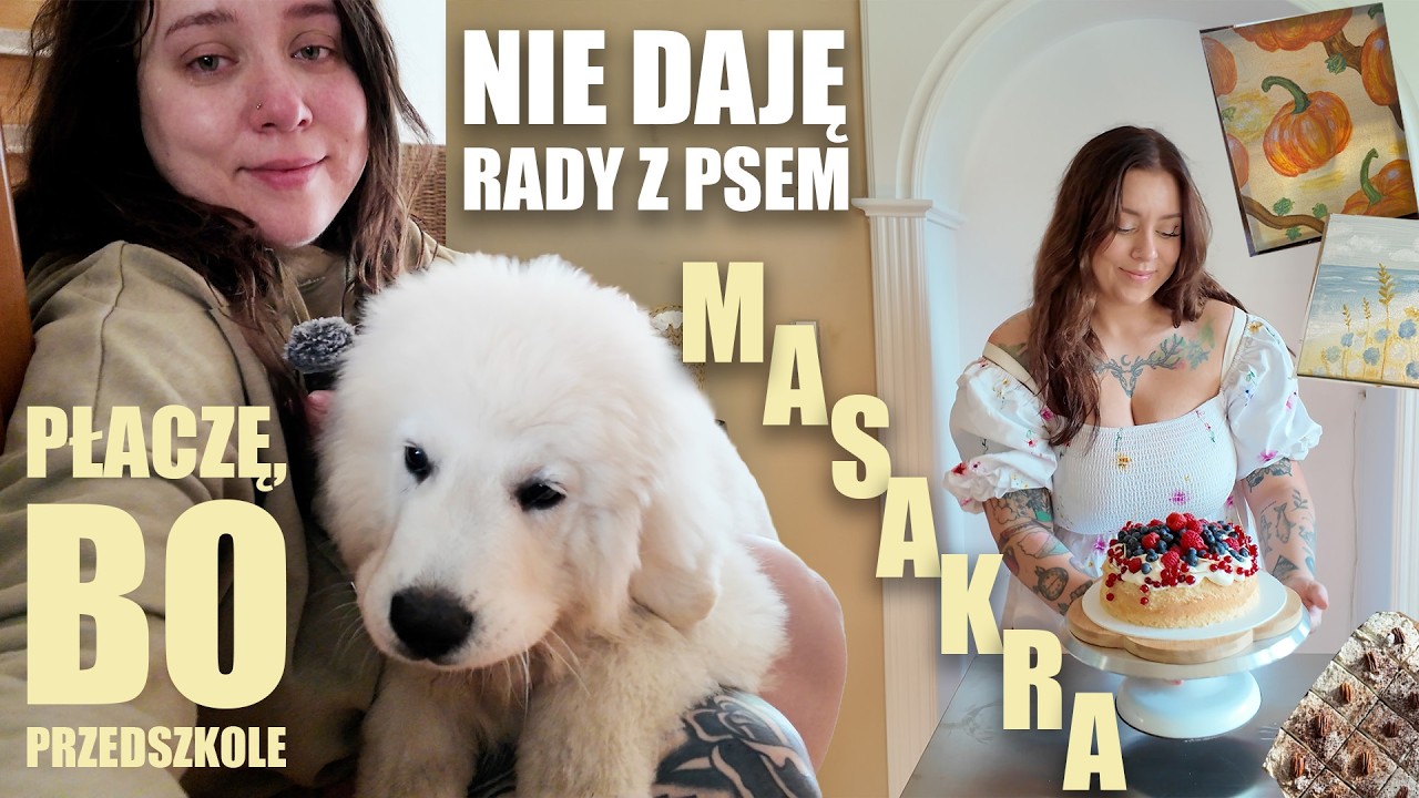 😭 DOG destroys everything 😧 PRESCHOOL First week 🏡 sorrows and motivations 🌊 I bake, I paint, I t...