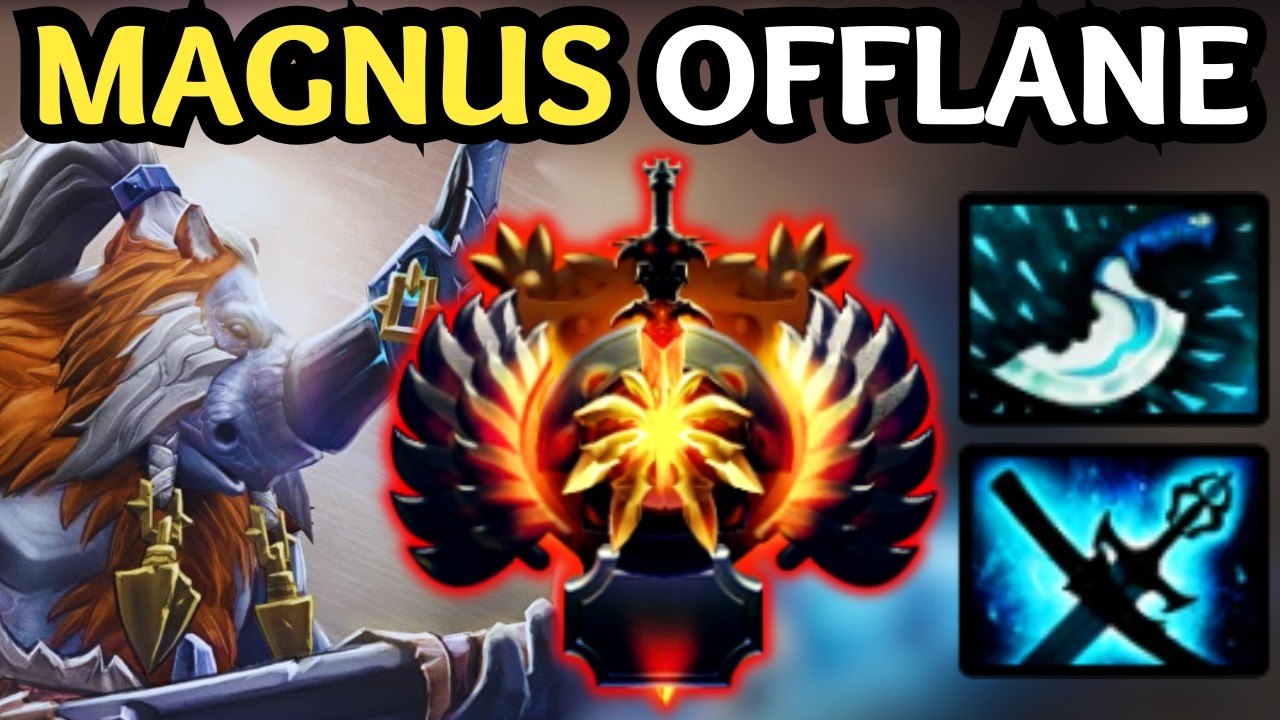 🔥 MAGNUS Offlane Gameplay — Pro Positioning & RP 🔥 Dota 2