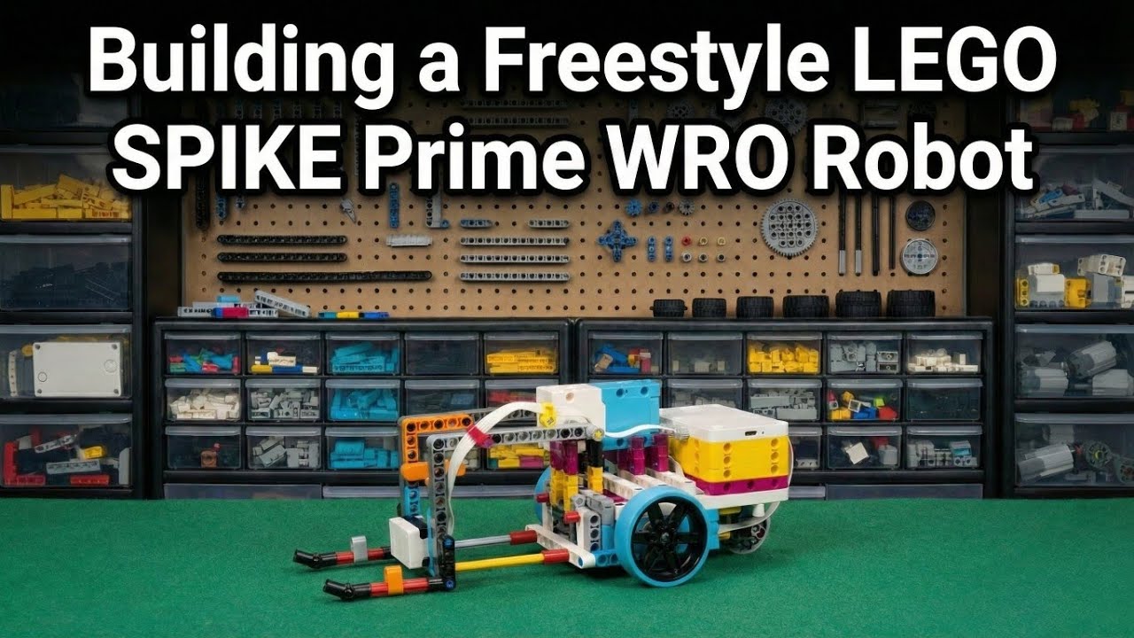 Easy Freestyle LEGO Spike Prime WRO Robot Build (Beginner Friendly)
