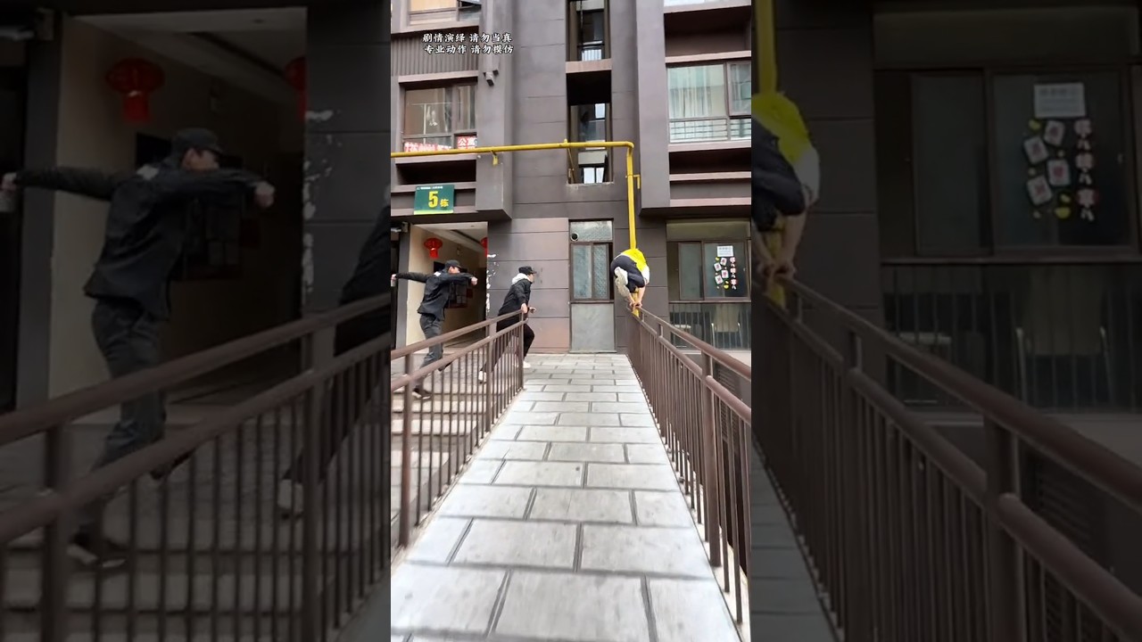 Fastest Parkour Speed Climbing