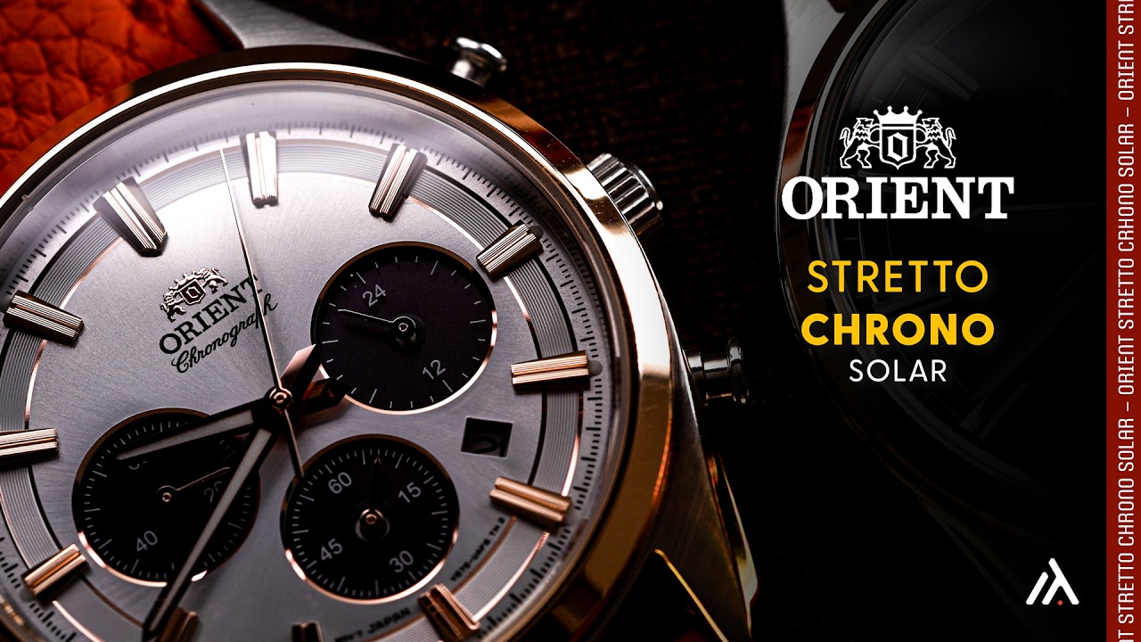 ORIENT quiere un pedazo del pastel. Orient Stretto Crono Solar