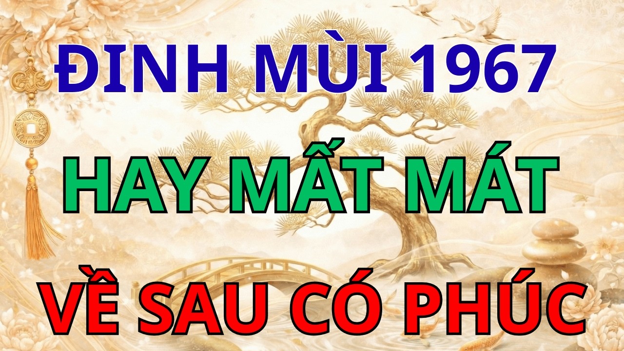 Đinh Mùi 1967: Tại sao nửa đời chịu cảnh Phản Bội, Mất Mát? Bí ẩn 