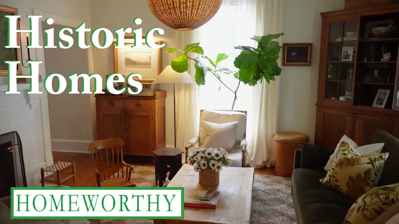 HISTORIC HOMES | Four Restored Houses with Timeless Charm
