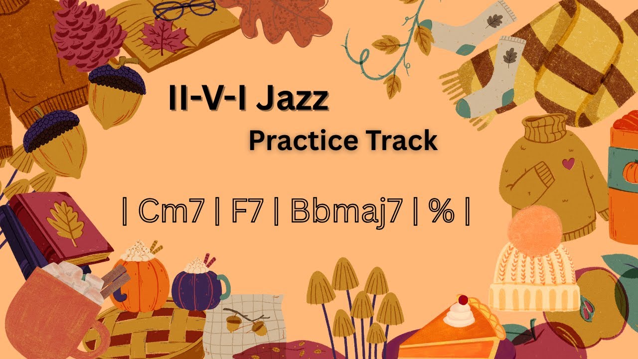 Practice Jazz Improvisation | 2-5-1 in key of Bb | 88bpm