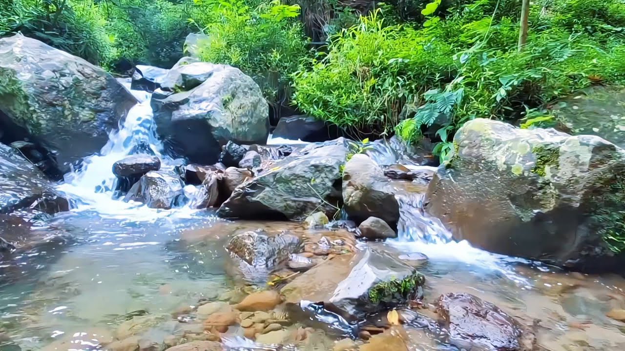 Mountain River Sounds for Deep Sleep Aid