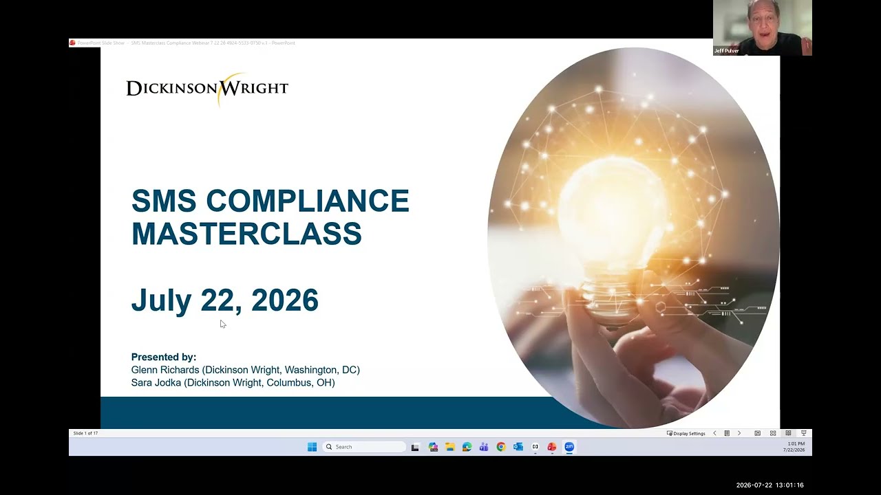 SMS Compliance Masterclass: The Rules, The Risk, and How to Actually Operate