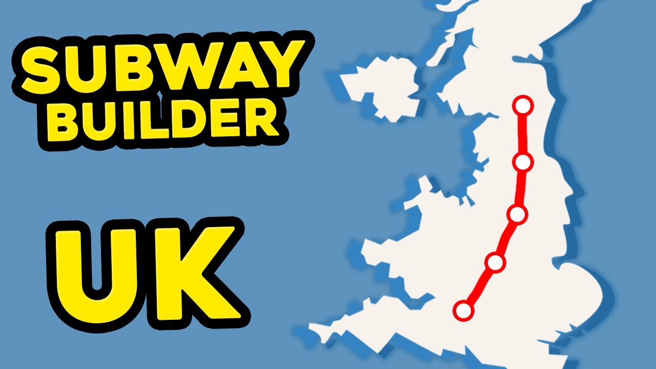 Building a UK SUBWAY NETWORK in Subway Builder