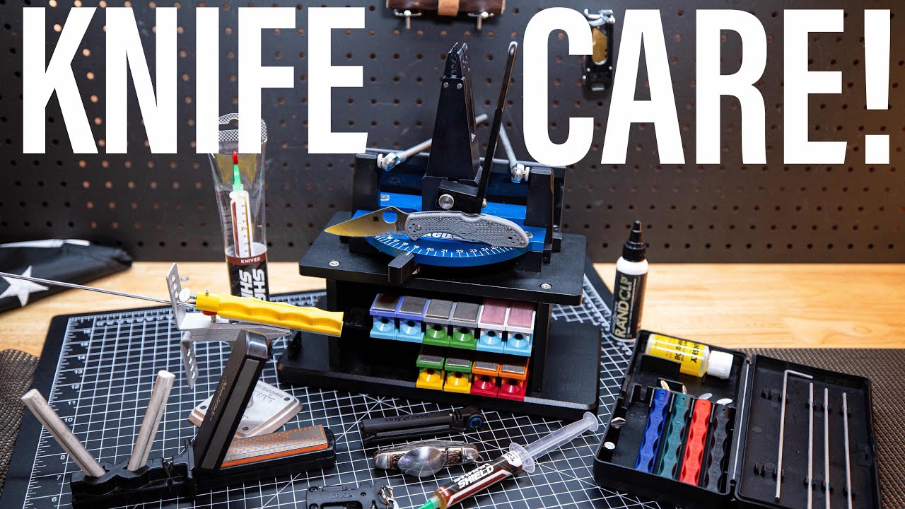 Knife Maintenance | Sharpening Systems & Oil