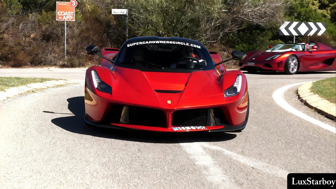 Hypercars Accelerating! LaFerrari, Zonda R, Jesko, Agera RS