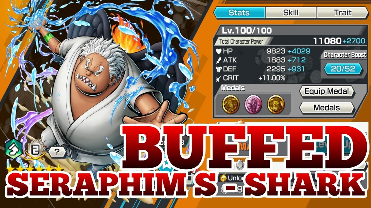 УЛУЧШЕННЫЙ ГЕЙМПЛЕЙ S-SHARK | ONE PIECE BOUNTY RUSH | OPBR