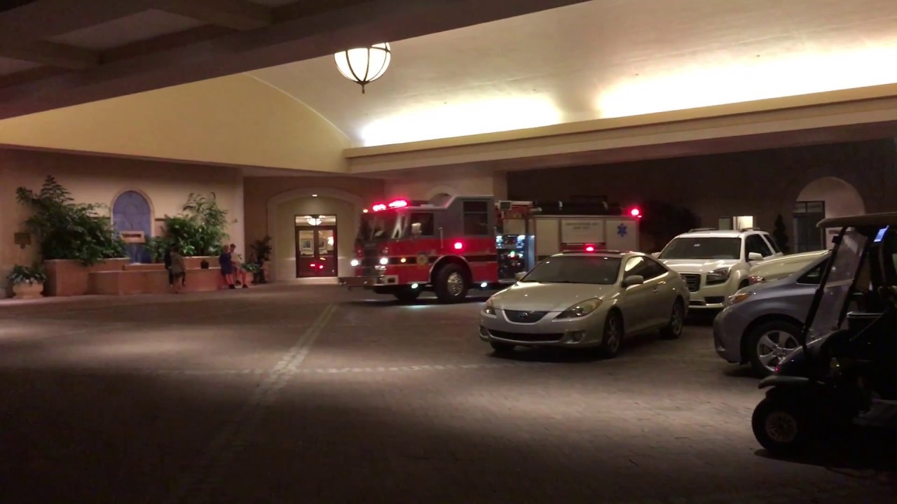 Osceola Fire Rescue Responding to and on Scene for a  Medical Call