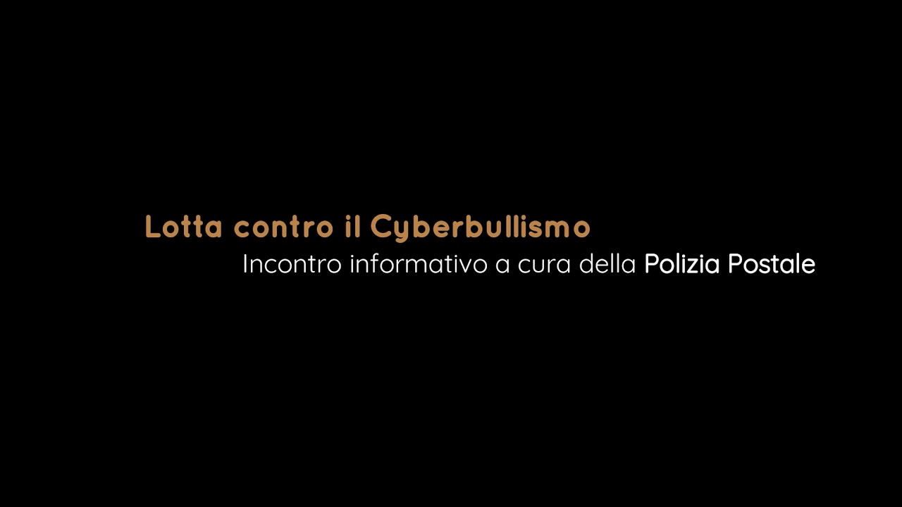 Lotta contro il Cyberbullismo - 13/02/2026