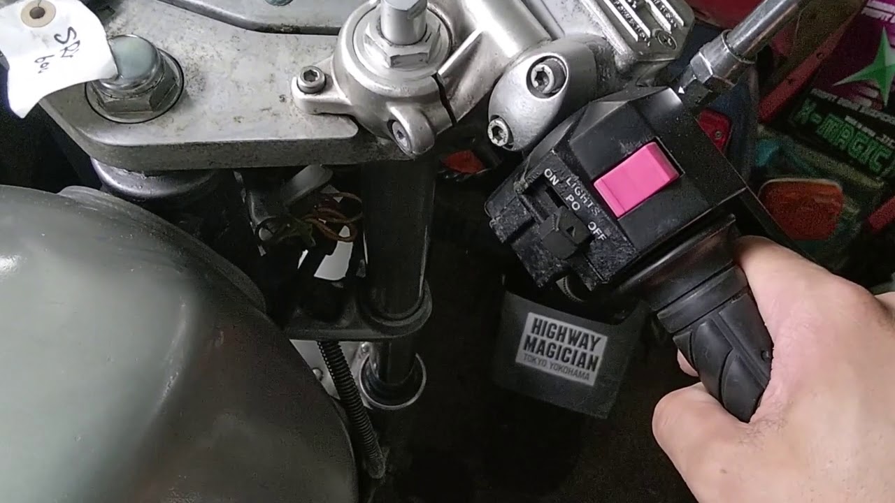 SRX6 YAMAHA　適当紹介 前期型キック始動