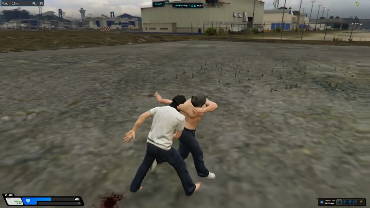 Sako Leonard vs Jopnok   IN SCRIPT DENG  #fivem #Rank1deng