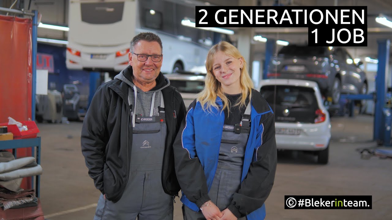 #Blekerinteam: 2 Generationen – 1 Job!👨‍👧 | Bleker Gruppe