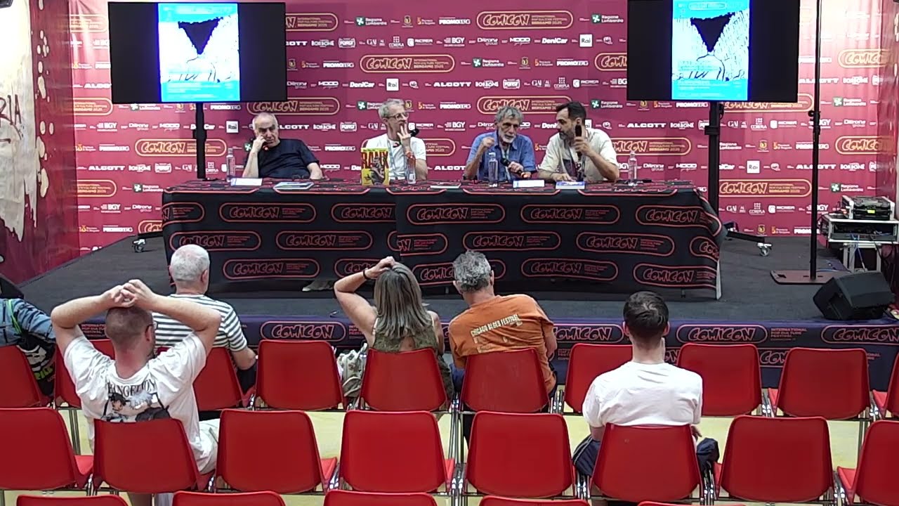 La linea nuda. Una conversazione sul disegnare, con Liberatore e Baudoin