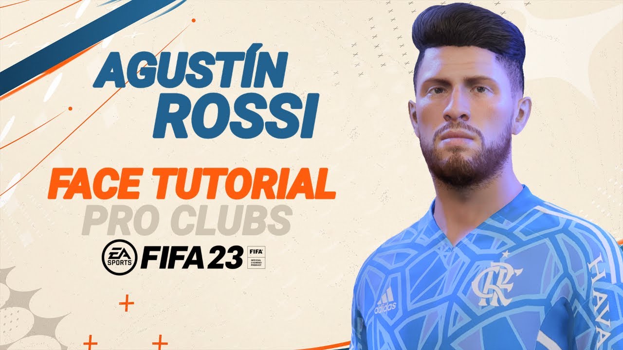 FIFA 23 - AGUSTÍN ROSSI FACE TUTORIAL + STATS [FLAMENGO].