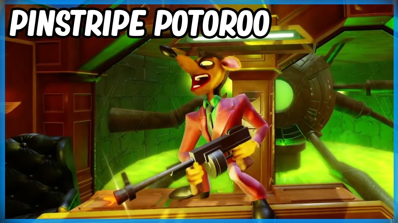 PINSTRIPE POTOROO BOSS FIGHT | CRASH BANDOOT 1 N'SANE TRILOGY