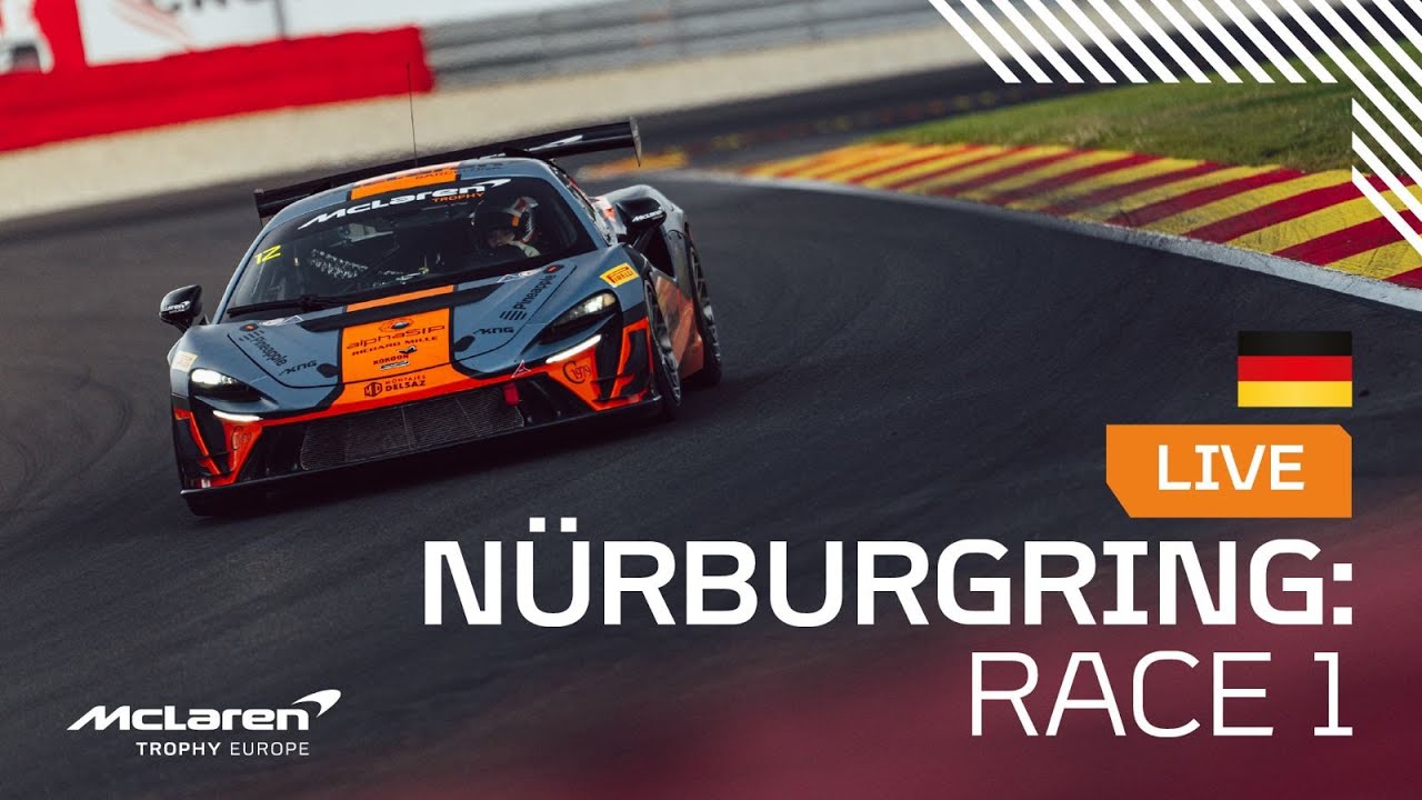 LIVE | Race 1 | Nürburgring | McLaren Trophy Europe 2025