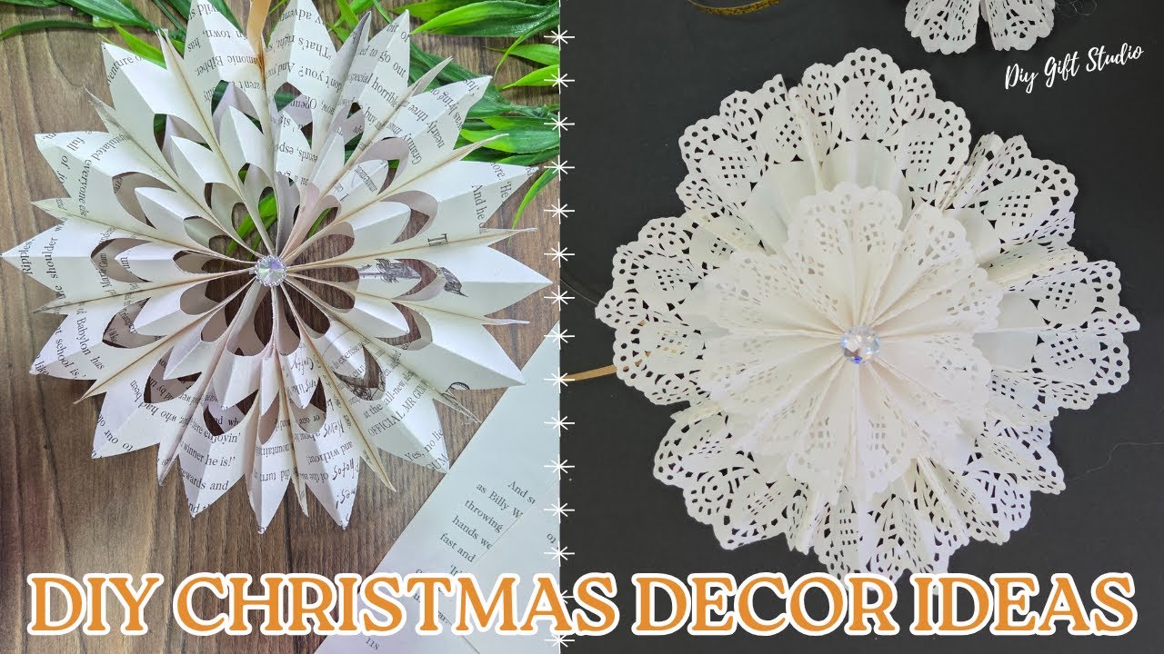 Turn Paper Into Amazing Christmas Art! | DIY Home Decor Ideas