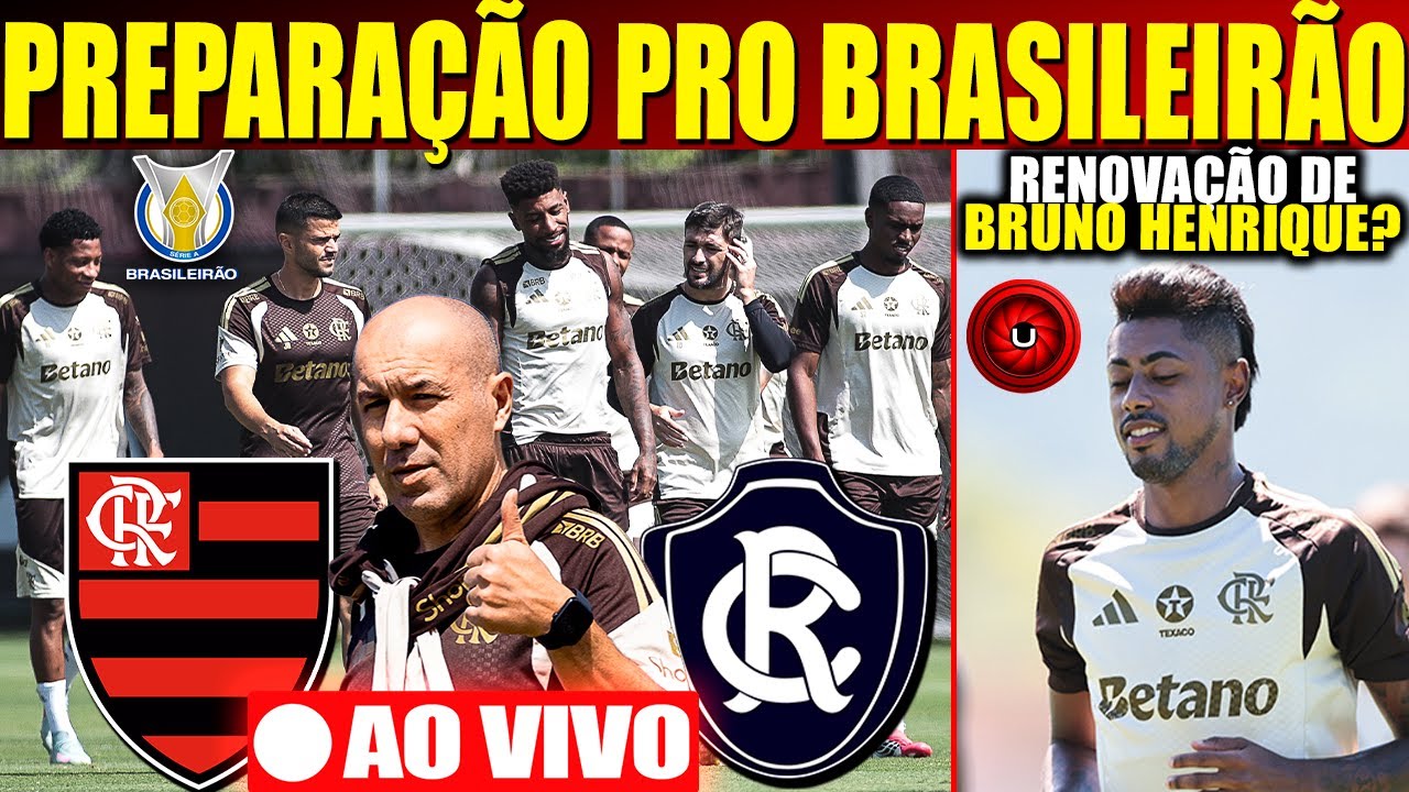 RENOVAÇÃO DE BRUNO HENRIQUE EM PAUTA, FLAMENGO SE PREPARA PARA ENFRENTAR REMO, SORTEO NA QUINTA