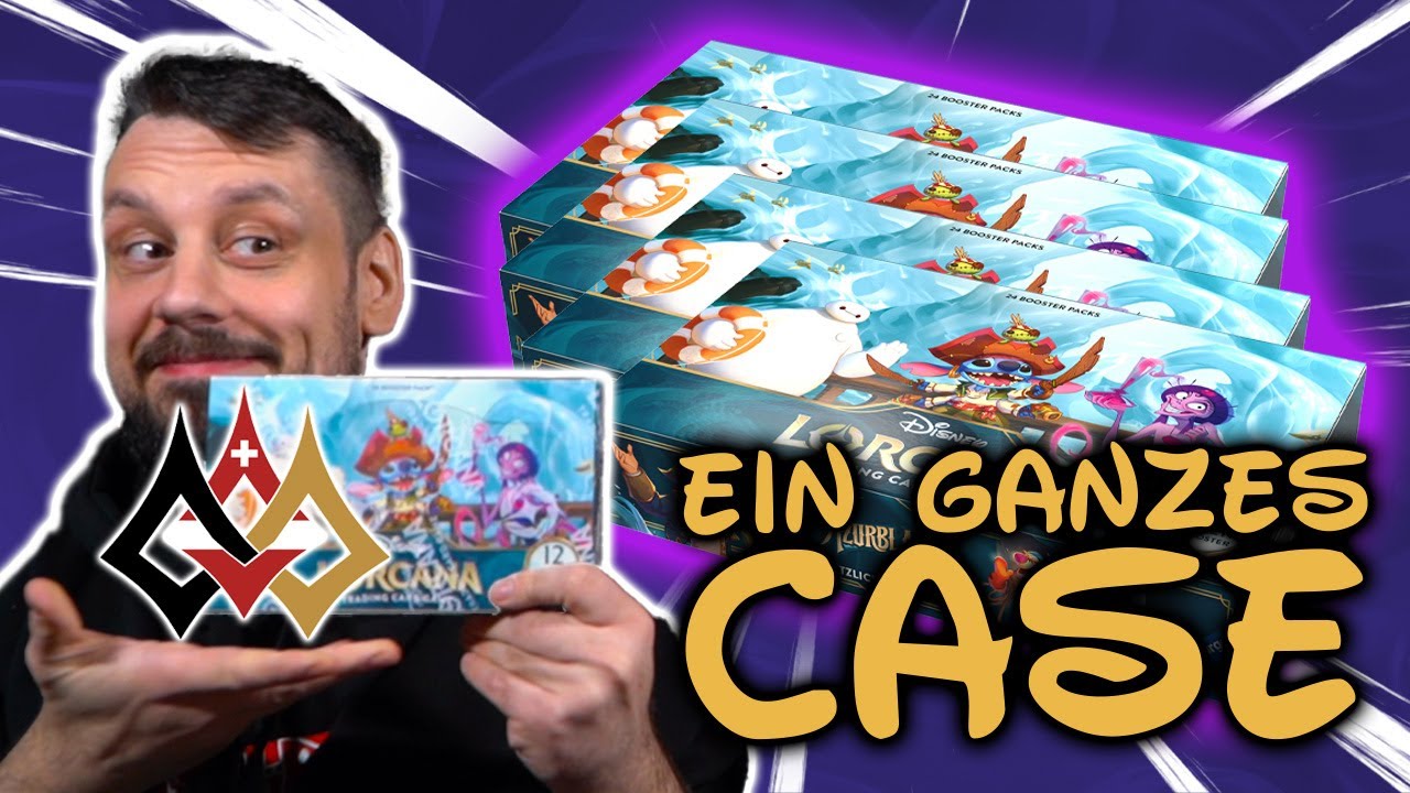 Wir öffnen Ein GANZES CASE!!! Part 1| Disney Lorcana 