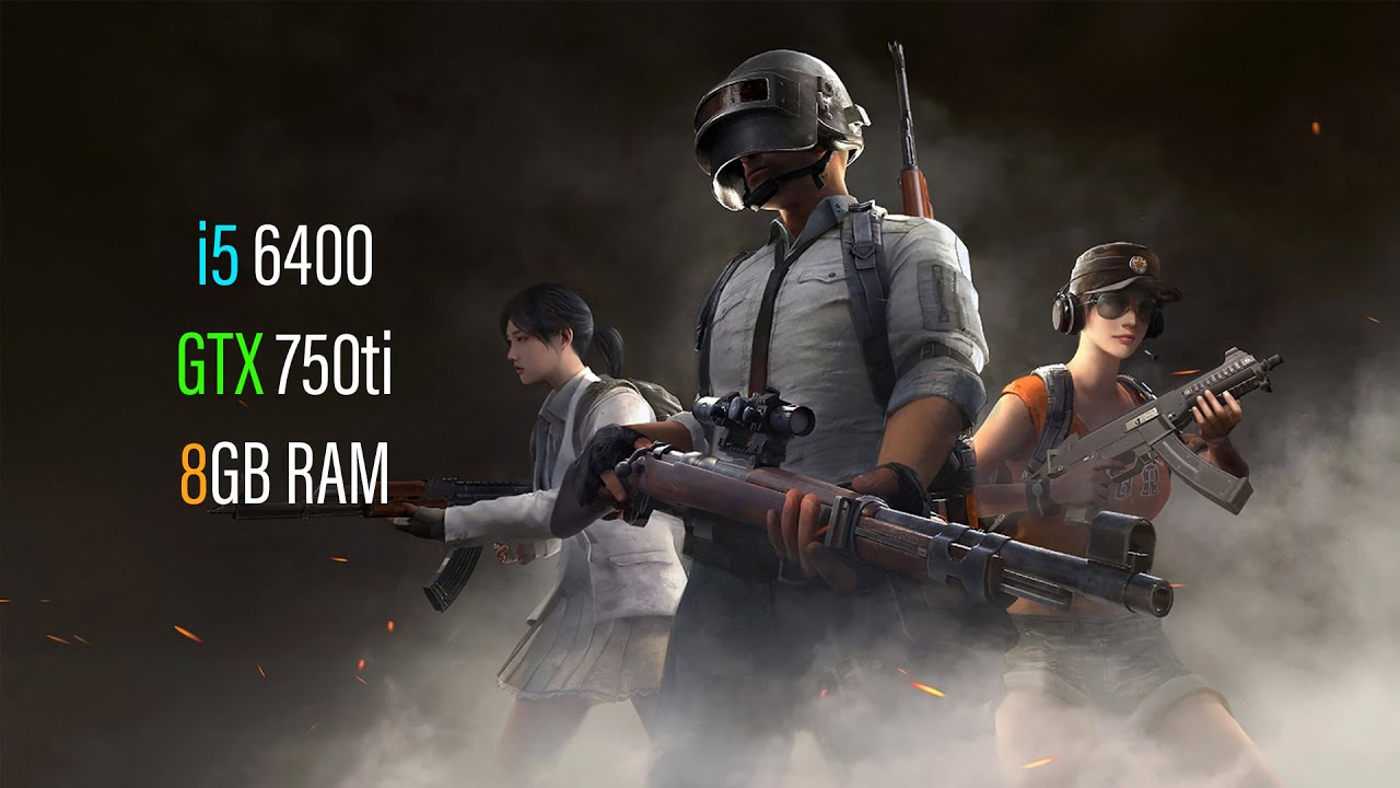 GTX 750ti | PUBG: Battlegrounds Test in 2023 ft i5 6400