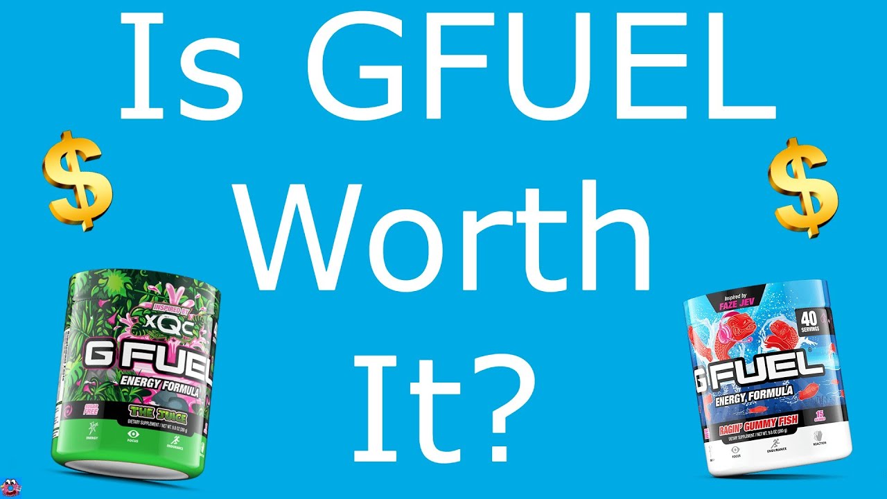 Is GFUEL Worth It???  (In Depth Review Of GFuelEnergy)