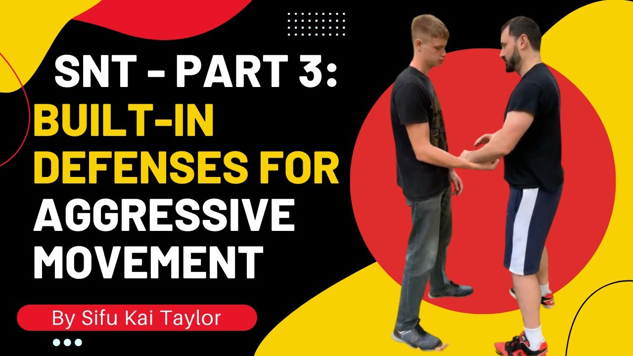Wing Chun Movements Have Built-In Defences To Allow Us To Be More Aggressive! #shorts
