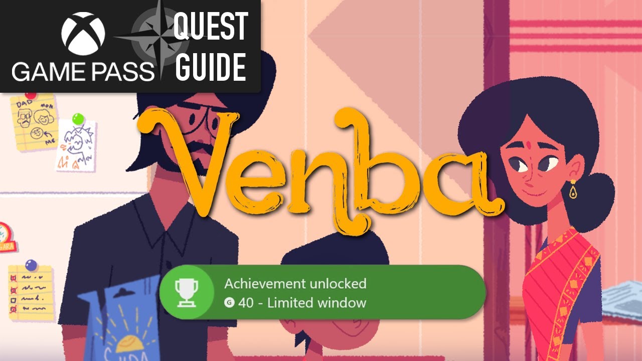 Venba Part 5, Daily Game Pass Achievement Quest Guide for Microsoft Rewards on Xbox