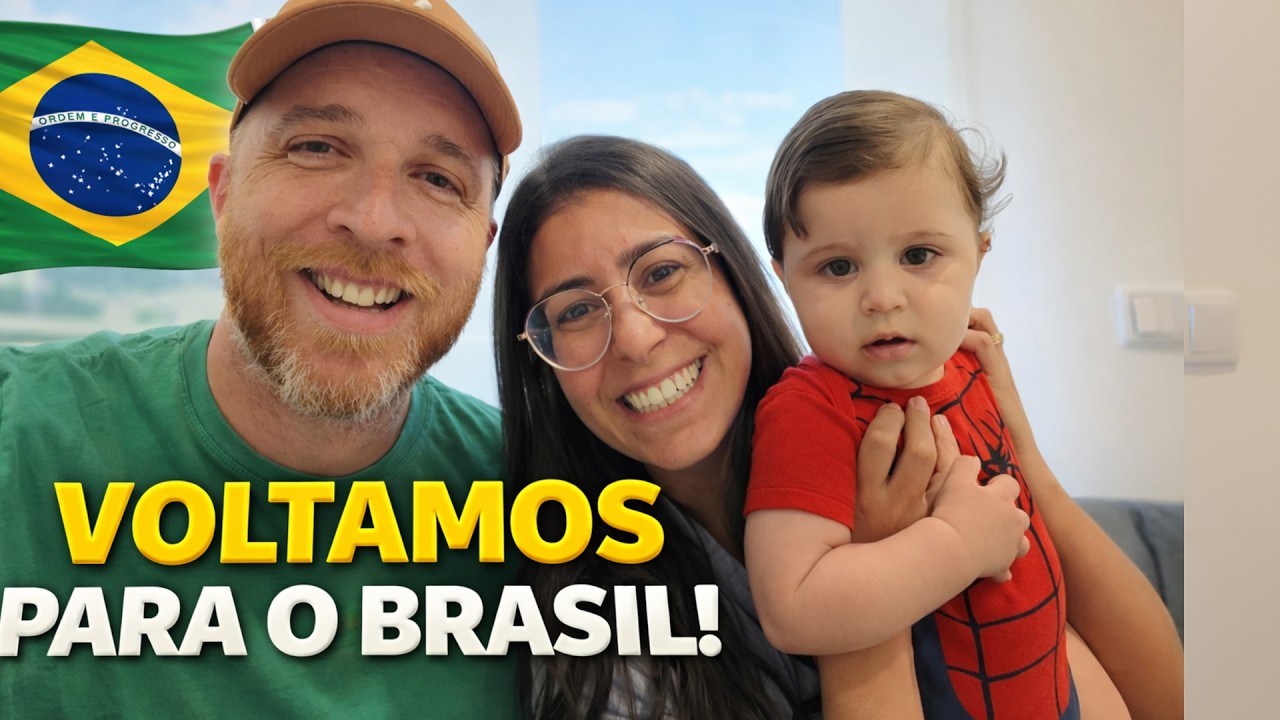 🇧🇷 🇵🇹 DE PORTUGAL AO BRASIL! TOMAMOS A DECISÃO DE RETORNAR