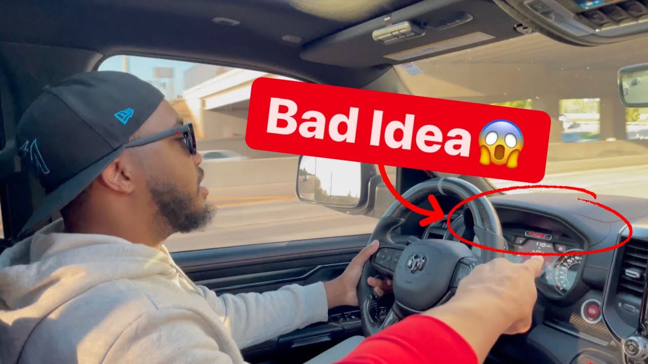 Instantly I Regretted Letting This Dude Drive My RAM TRX! *Wreckless Driver*