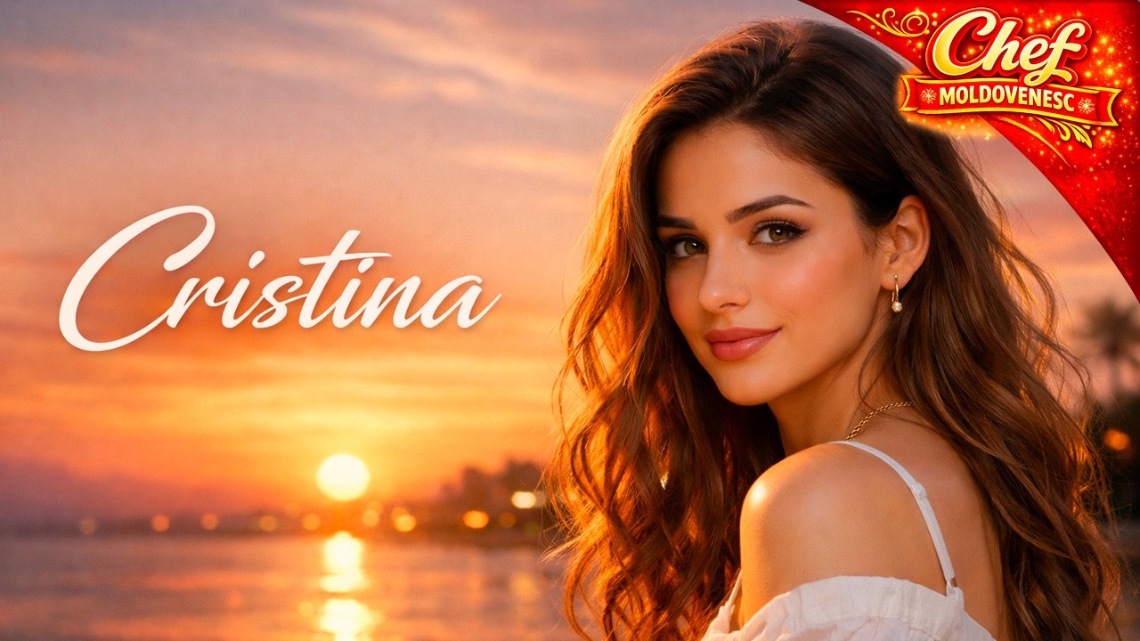 Chef Moldovenesc ❤️ Cristina (Piesă Modernă de Suflet) ✨ Official Audio