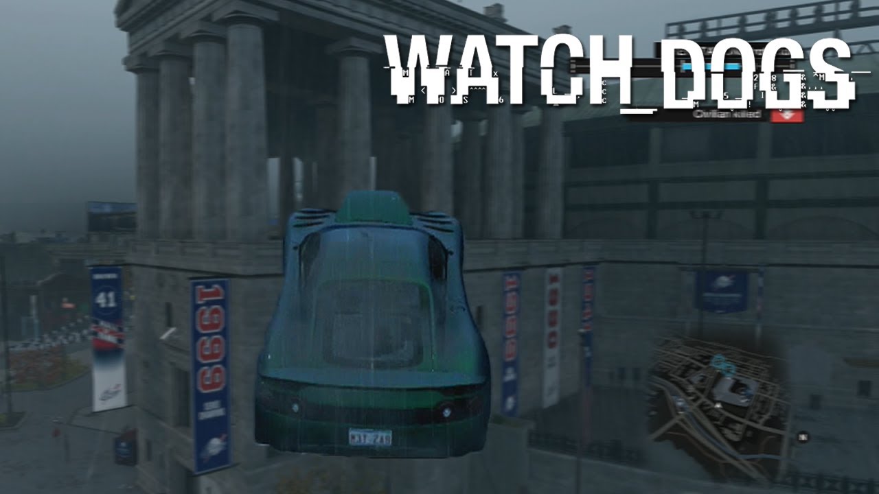 Watch Dogs Glitch - How To Get A Car Into May Stadium (Watch_Dogs Glitches)