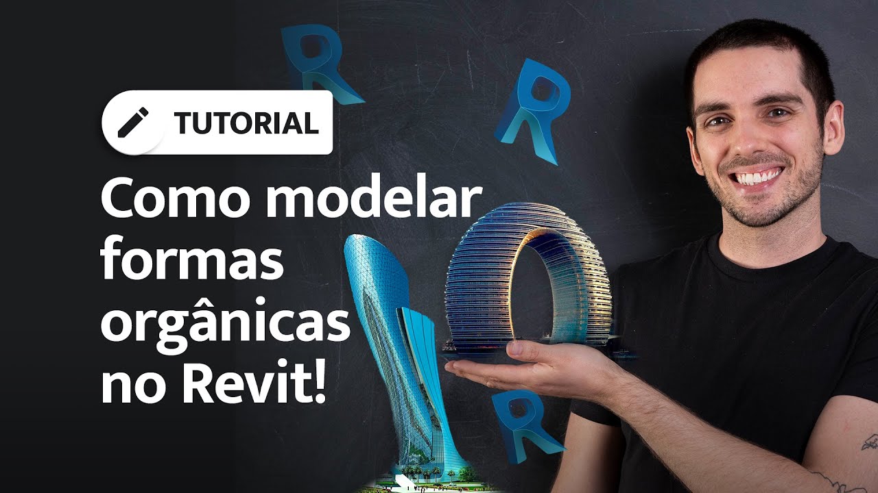 MODELAGEM ORGÂNICA NO REVIT É MUITO SIMPLES! APRENDA A FAZER COM POUCOS CLIQUES!