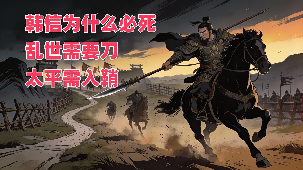 韩信为什么必死 乱世需要刀 太平需入鞘