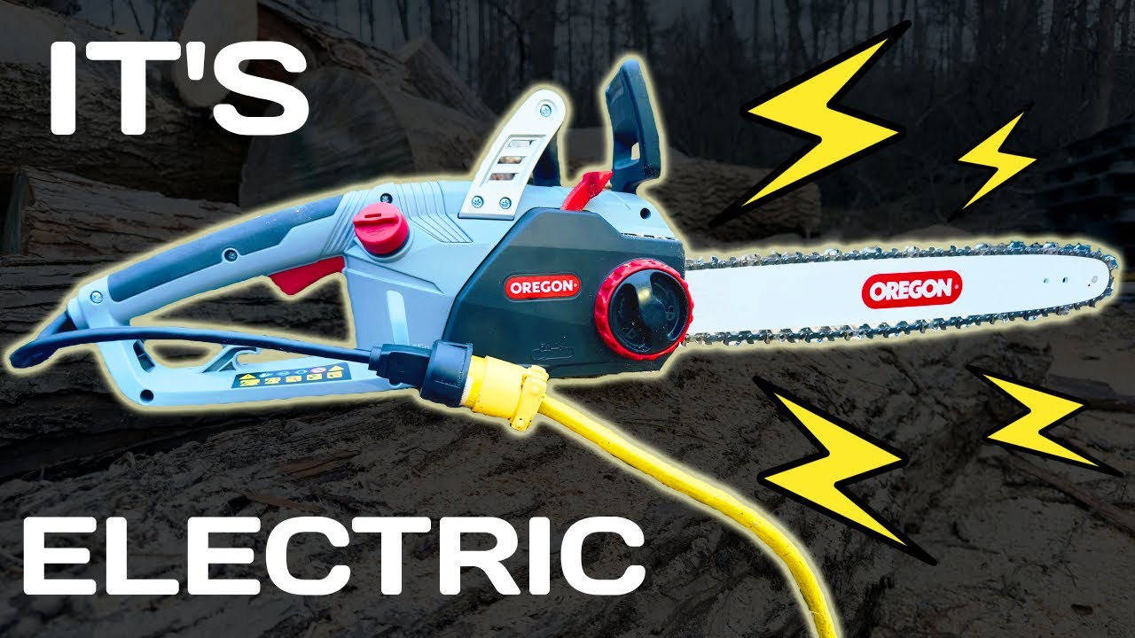 Switching to an ELECTRIC CHAINSAW! And this is why.