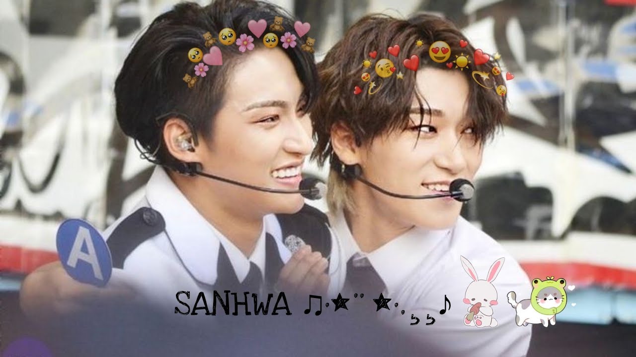 Ateez cuties sanhwa ~ •.¸¸♪ [ Part 2]