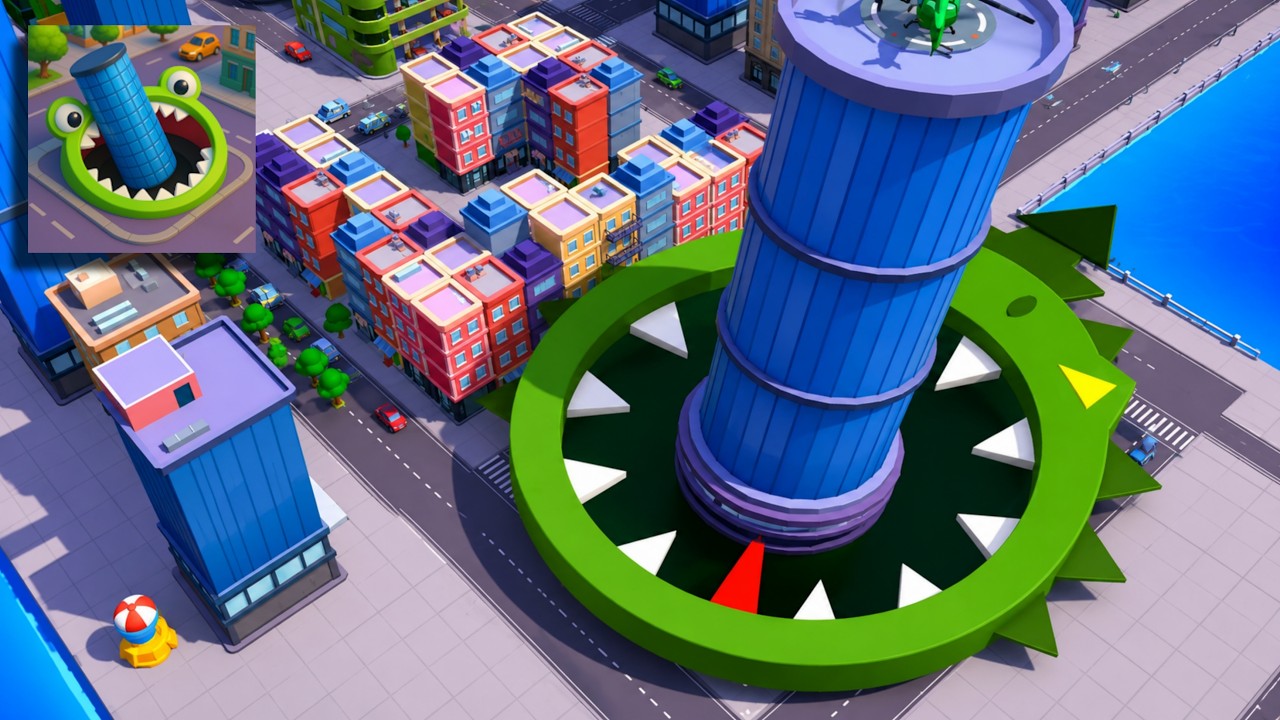 Hole.io - Gameplay Walkthrough Tutorial Hole Evolution New Mobile Game (Android,iOS)