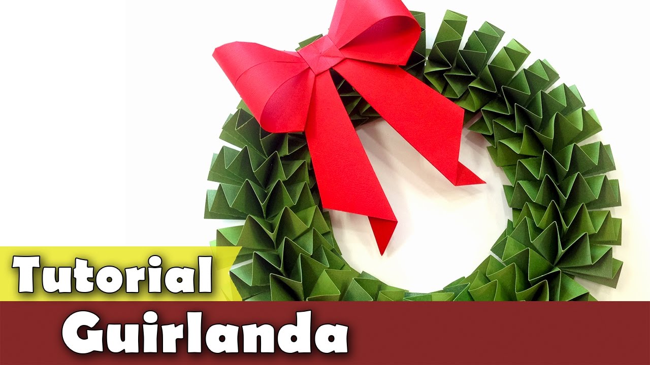 DIY | Faça sua Guirlanda de Natal | Tutorial | #PapelEmTudo