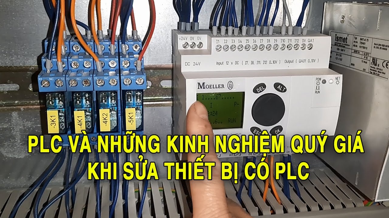PLC và kinh nghiệm khi sửa chữa và kiểm tra các thiết bị có sử dụng PLC