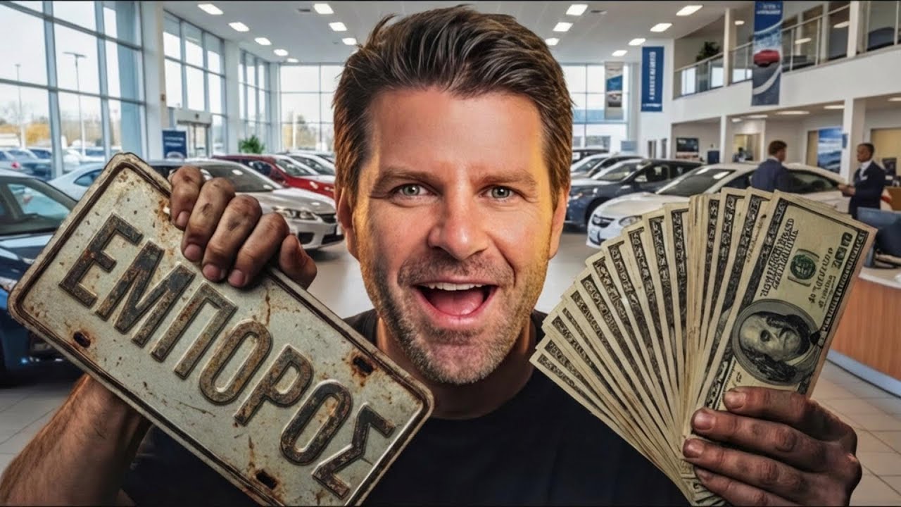 Επιτέλους πήρα άδεια εμπόρου αυτοκινήτων! Δείτε πόσα κέρδισα στην πρώτη πώληση