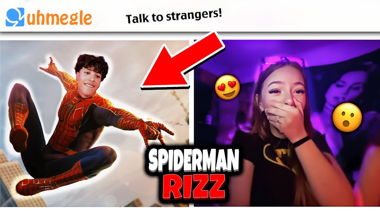 Omegle, но ЧЕЛОВЕК-ПАУК РИЗЗ