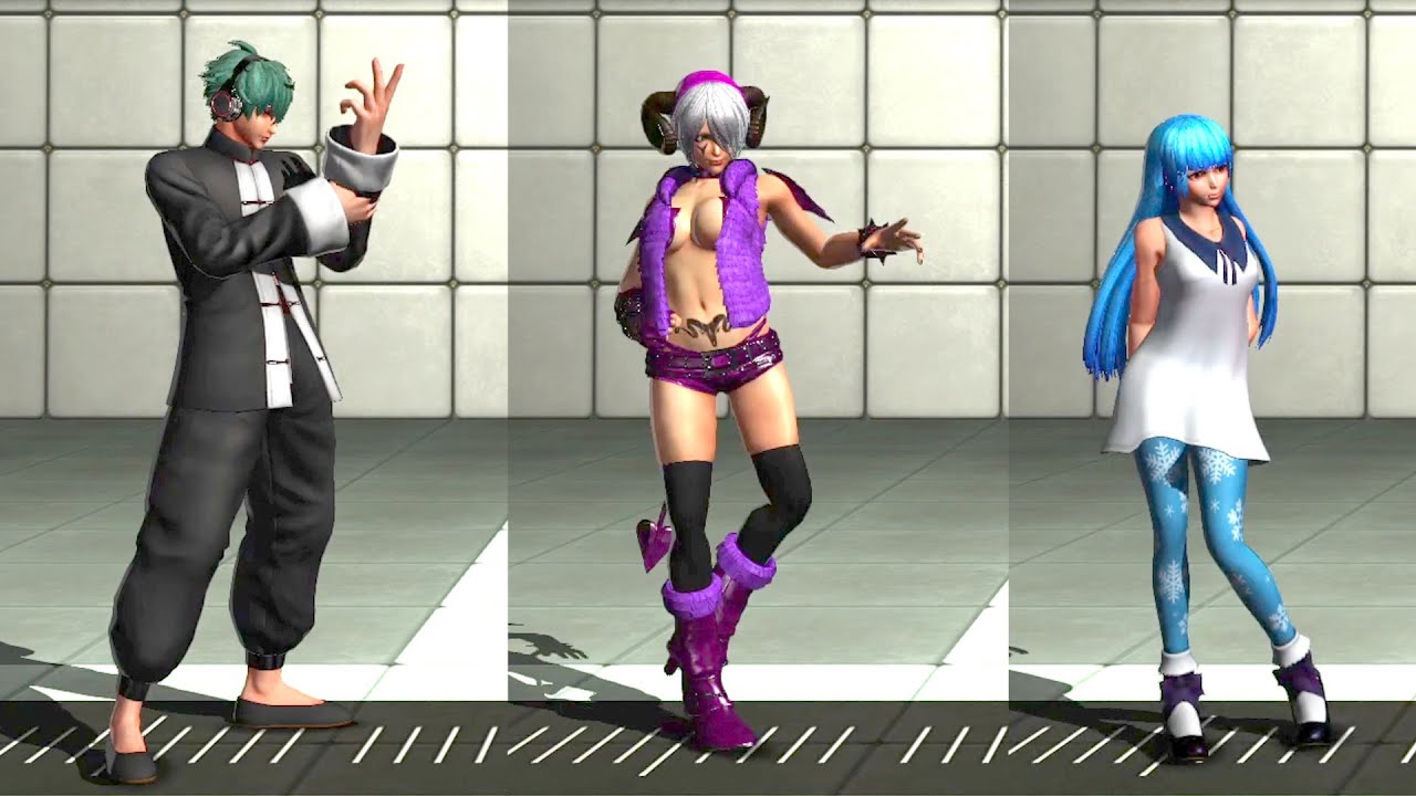 KOF XIV: Вступления всех персонажей